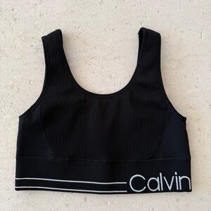Calvin Klein Black Performance sports bra